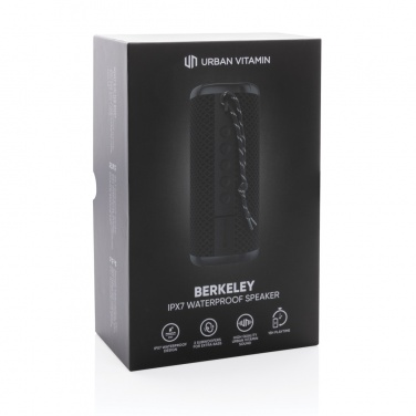 Logotrade promotional products photo of: Urban Vitamin Berkeley IPX7 waterproof 10W speaker