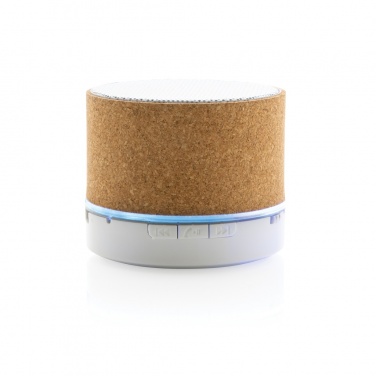 Logotrade promotional giveaway image of: Cork 3W wireless speaker