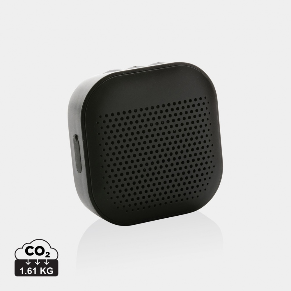 Logotrade promotional items photo of: RCS recycled plastic Soundbox 3W speaker