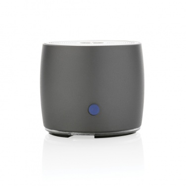 Logotrade promotional giveaway image of: Swiss Peak RCS recycled aluminum 3W bass speaker