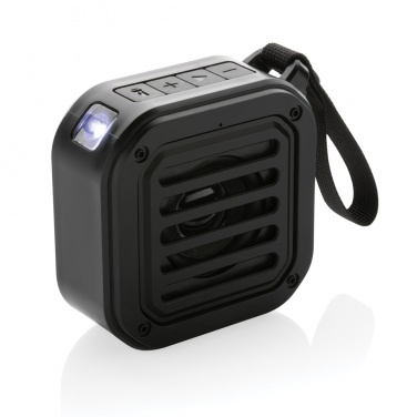 Logotrade promotional products photo of: 3W RCS recycled plastic wireless sunwave solar speaker