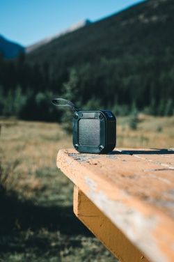 Logotrade corporate gifts photo of: 3W RCS recycled plastic wireless sunwave solar speaker