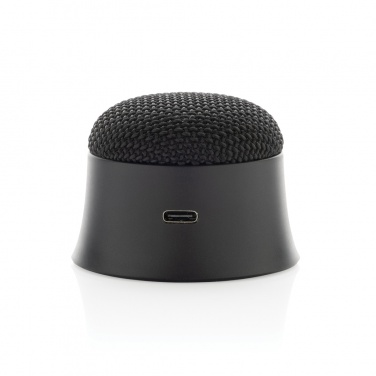 Logo trade advertising products picture of: Magtune RCS recycled plastic magnetic 5W speaker
