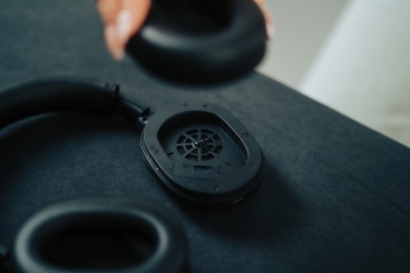 Logotrade promotional product picture of: Irvine RCS recycled and repairable ANC wireless headphone