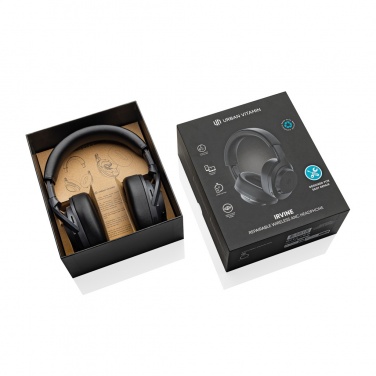 Logotrade promotional item picture of: Irvine RCS recycled and repairable ANC wireless headphone