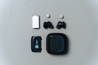 Logotrade promotional item picture of: Lakewood RCS recycled and repairable wireless earbuds
