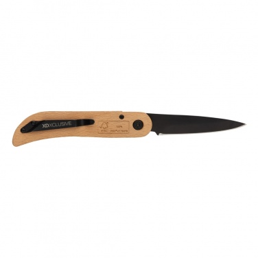 Logo trade promotional product photo of: Nemus Luxury Wooden knife with lock