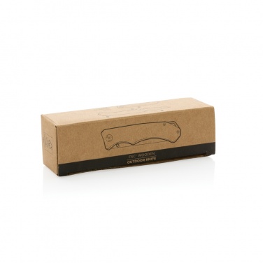 Logotrade promotional merchandise image of: Wooden outdoor knife
