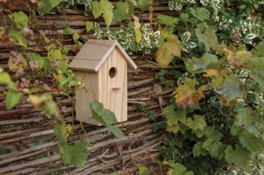 Logo trade promotional giveaways picture of: Wooden birdhouse