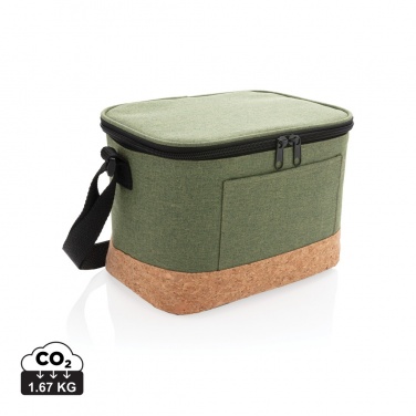 Logotrade corporate gift image of: Two tone cooler bag with cork detail