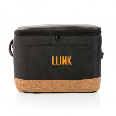 Logo trade advertising product photo of: Impact AWARE™ XL RPET two tone cooler bag with cork detail
