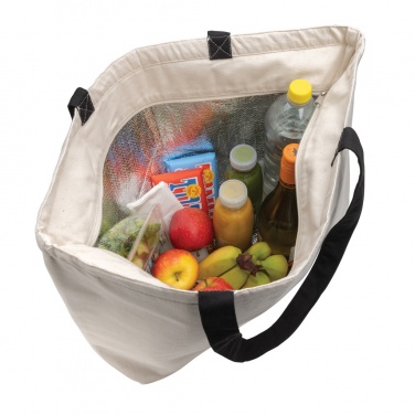 Logotrade promotional giveaway image of: Impact Aware™ 285 gsm rcanvas large cooler tote undyed