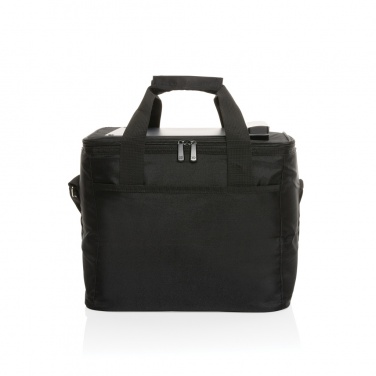 Logotrade promotional gift image of: Pedro AWARE™ RPET deluxe cooler bag with 5W solar panel
