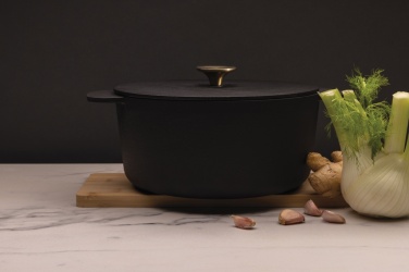 Logo trade business gifts image of: Ukiyo cast iron pan large