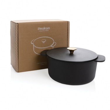 Logo trade promotional product photo of: Ukiyo cast iron pan large