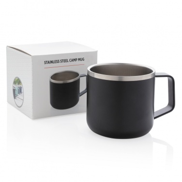 Logo trade corporate gifts picture of: Stainless steel camp mug