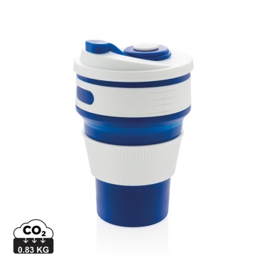 Logo trade advertising products picture of: Foldable silicone cup