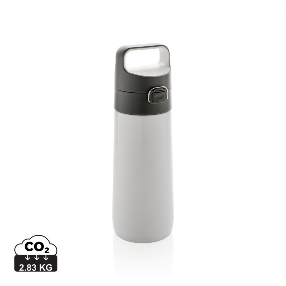 Logo trade promotional gifts image of: Hydrate leak proof lockable vacuum bottle