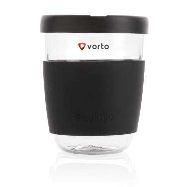 Logotrade promotional giveaways photo of: Ukiyo borosilicate glass with silicone lid and sleeve