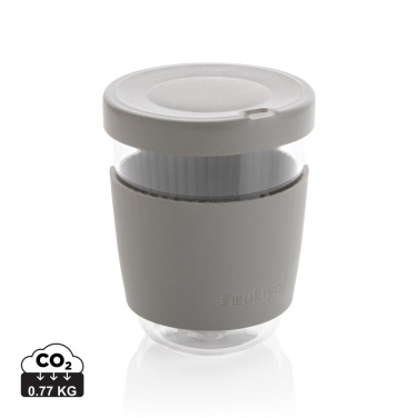 Logotrade promotional giveaway picture of: Ukiyo borosilicate glass with silicone lid and sleeve