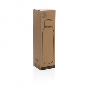 Logotrade promotional giveaways photo of: RCS Recycled stainless steel vacuum bottle 500ML