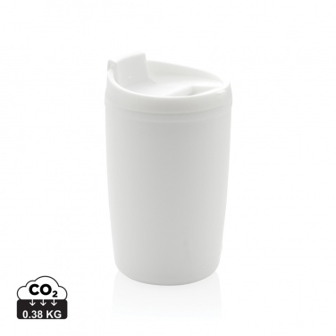 Logo trade promotional gifts image of: GRS Recycled PP tumbler with flip lid