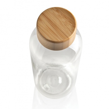 Logotrade promotional item picture of: RCS RPET bottle with bamboo lid