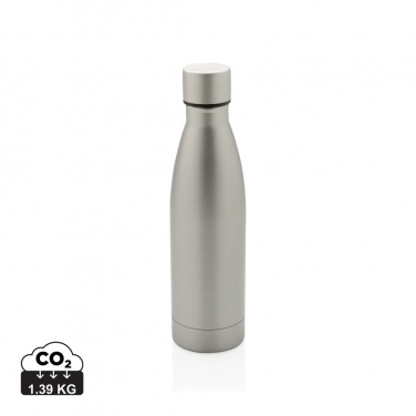 Logotrade promotional giveaway picture of: RCS Recycled stainless steel solid vacuum bottle