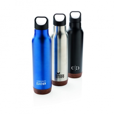Logotrade advertising products photo of: Cork leakproof vacuum flask