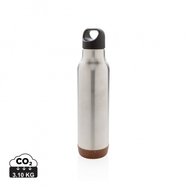 Logo trade promotional products image of: Cork leakproof vacuum flask