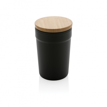Logotrade promotional items photo of: GRS certified recycled PP mug with bamboo lid