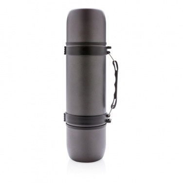 Logo trade promotional gift photo of: Vacuum flask with 2 cups
