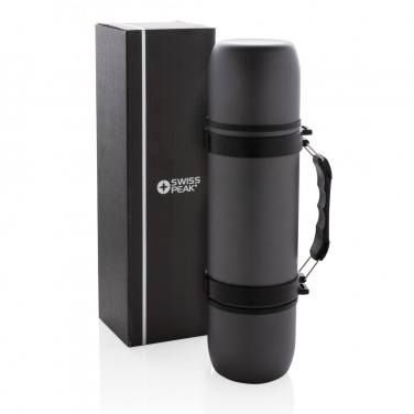 Logo trade advertising products picture of: Vacuum flask with 2 cups
