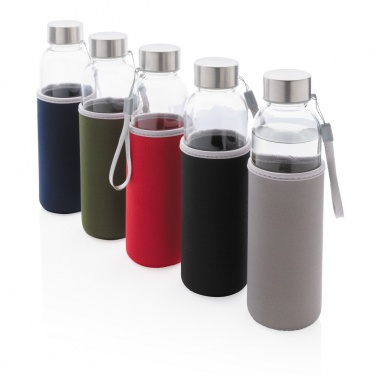 Logotrade promotional items photo of: Glass bottle with neoprene sleeve