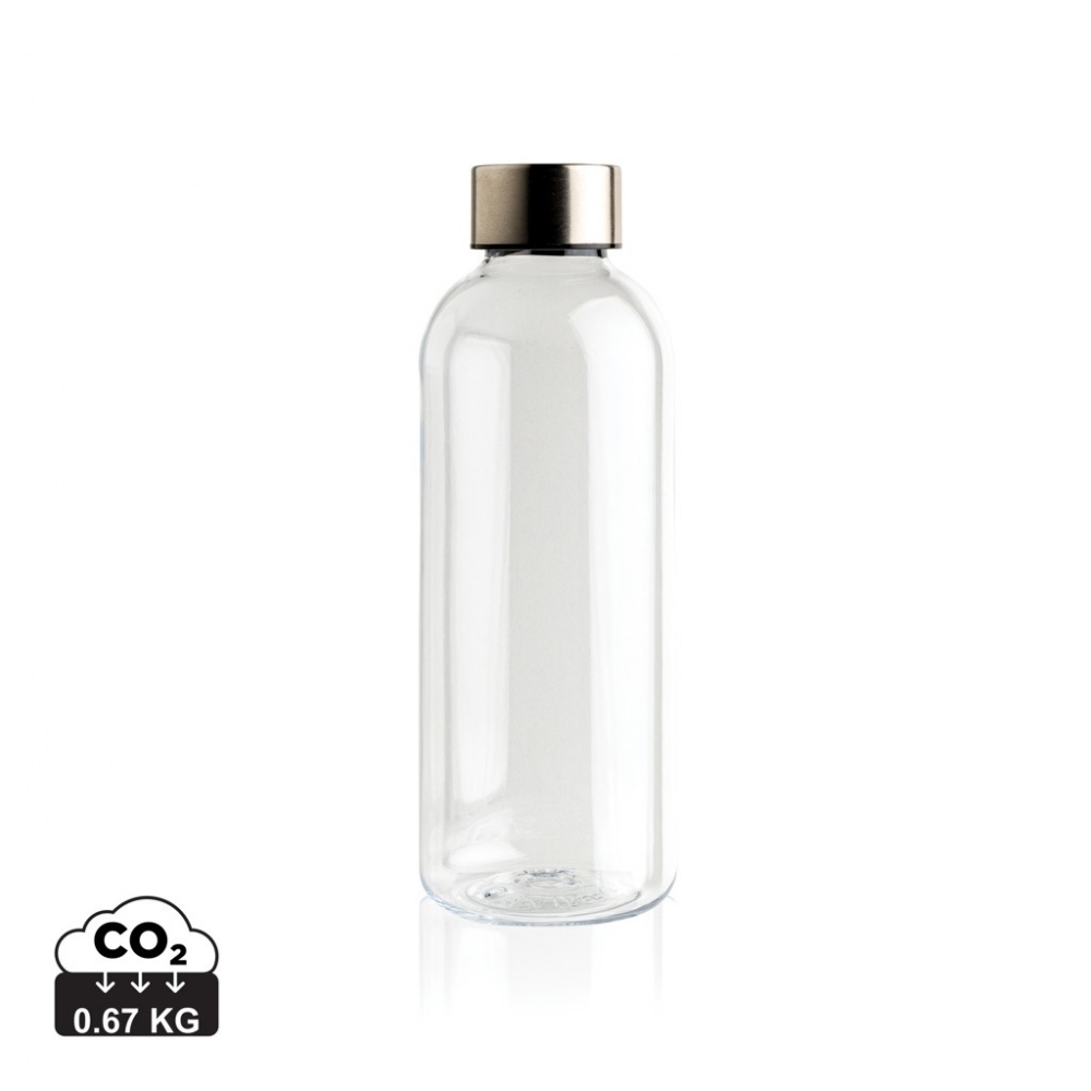 Logo trade promotional gifts image of: Leakproof water bottle with metallic lid