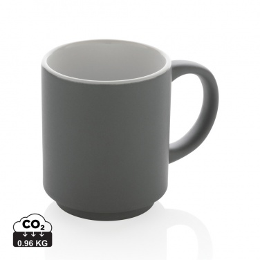 Logotrade promotional product image of: Ceramic stackable mug 180ml