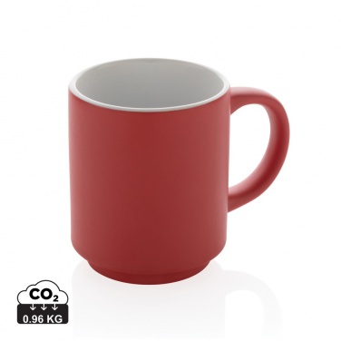 Logo trade promotional product photo of: Ceramic stackable mug 180ml