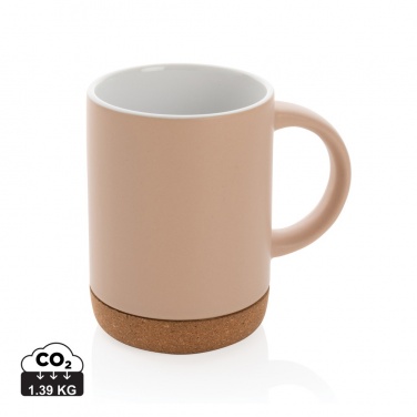 Logotrade business gifts photo of: Ceramic mug with cork base 280ml