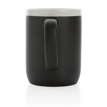 Logotrade promotional item image of: Ceramic mug with white rim 300ml