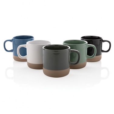 Logotrade promotional product picture of: Glazed ceramic mug 360ml