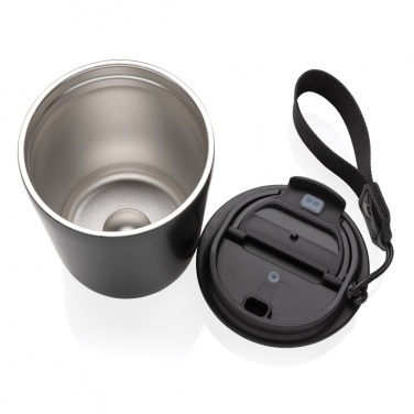 Logotrade promotional items photo of: Cuppa RCS re-steel vacuum tumbler with lanyard