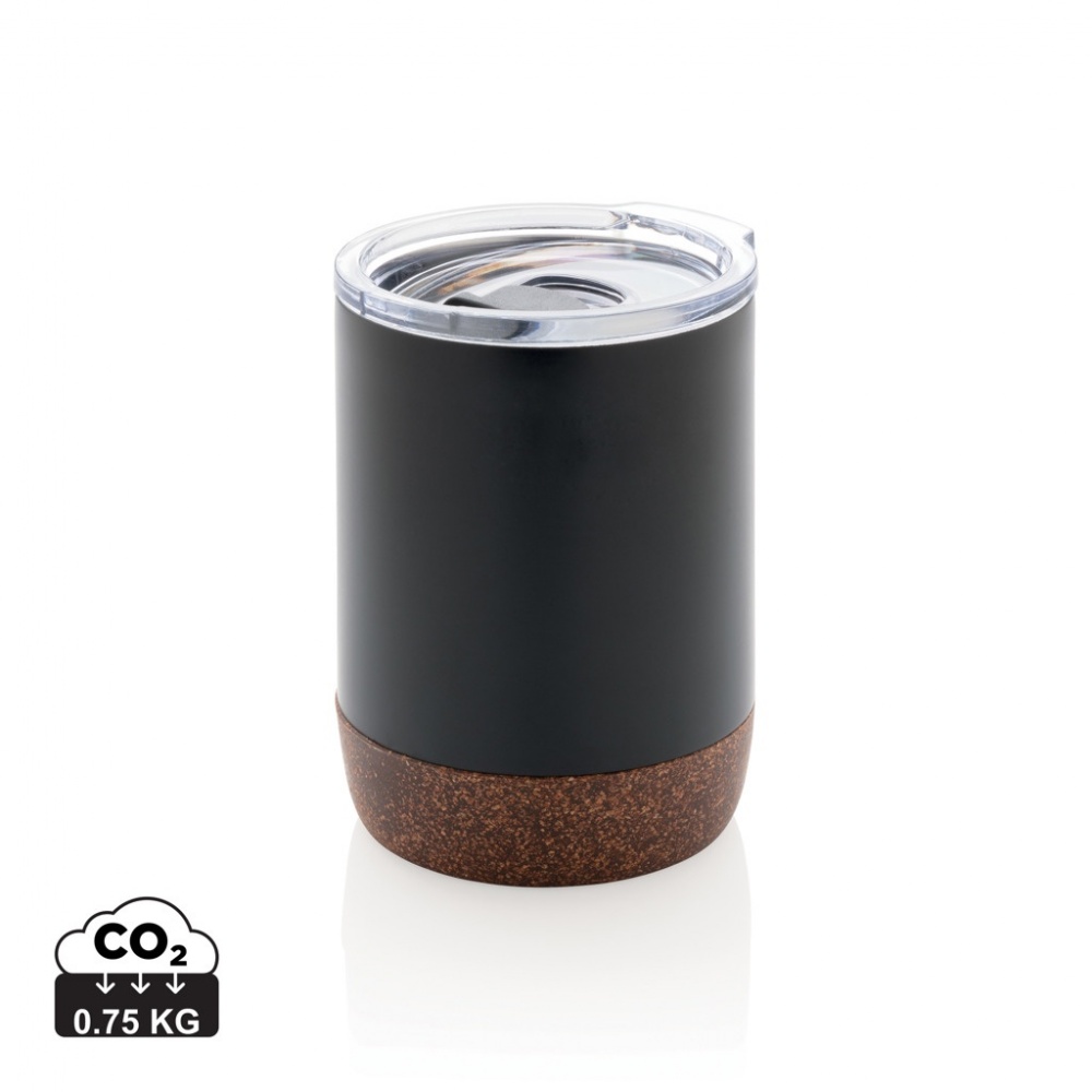 Logo trade promotional products picture of: RCS Re-steel cork small vacuum coffee mug
