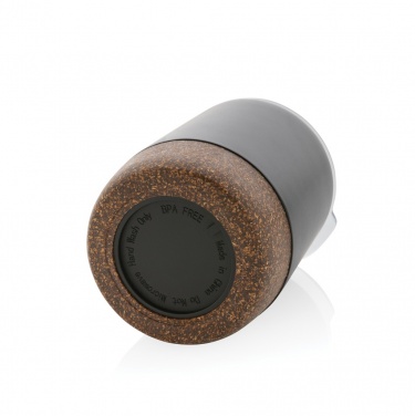 Logo trade advertising products picture of: RCS Re-steel cork small vacuum coffee mug