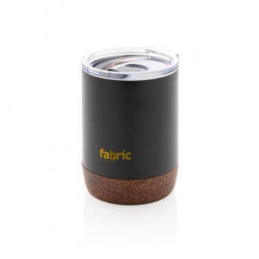 Logo trade advertising products picture of: RCS Re-steel cork small vacuum coffee mug
