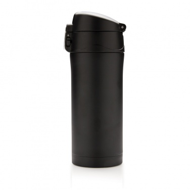 Logotrade promotional product picture of: RCS Recycled stainless steel easy lock vacuum mug