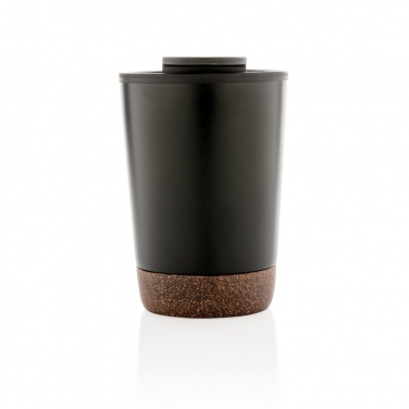 Logo trade advertising product photo of: GRS RPP stainless steel cork coffee tumbler