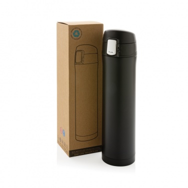 Logotrade corporate gifts photo of: RCS Re-steel easy lock vacuum flask
