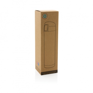 Logo trade promotional item photo of: RCS Re-steel easy lock vacuum flask