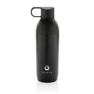 Logo trade promotional gifts image of: Flow RCS recycled stainless steel vacuum bottle