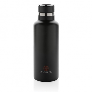 Logo trade promotional items picture of: Hydro RCS recycled stainless steel vacuum bottle with spout